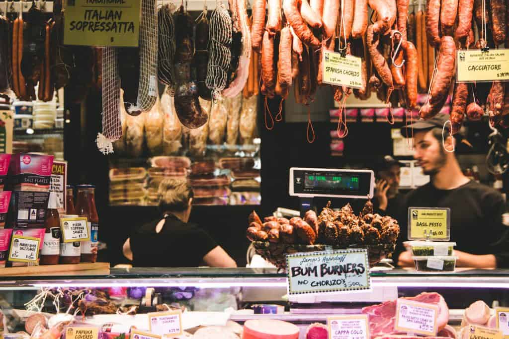 Deli counter