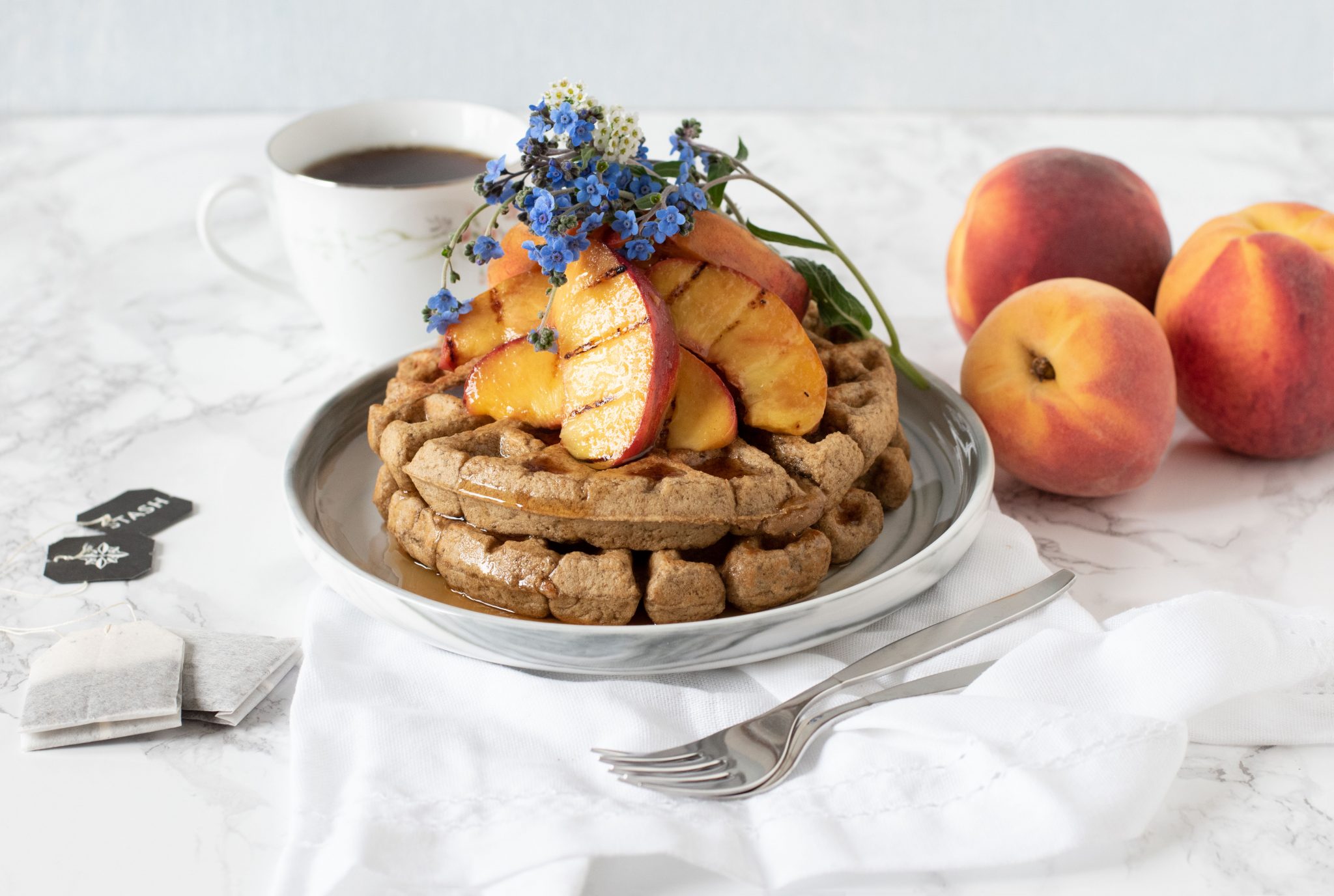 Chai Latte Waffles