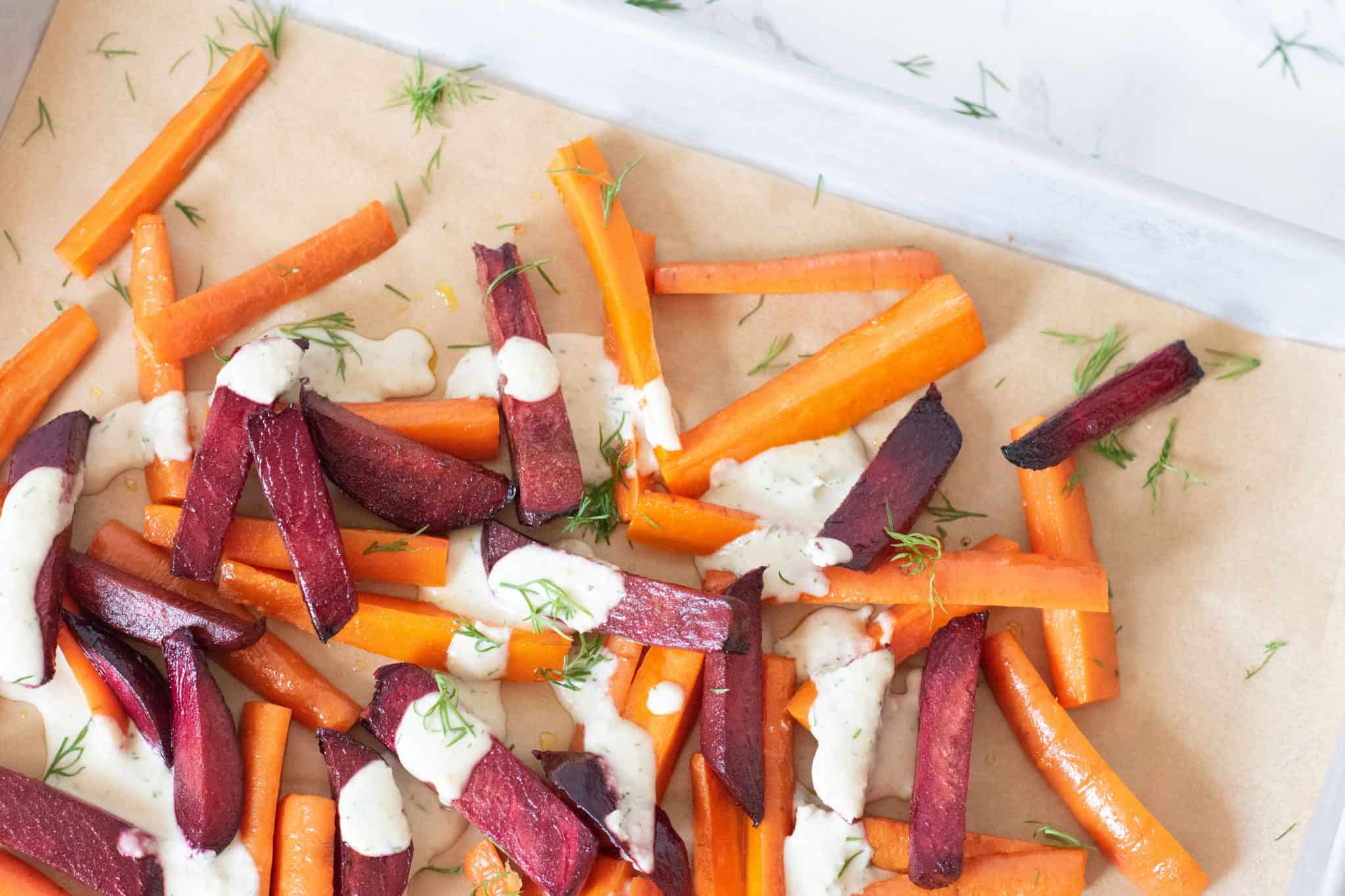 Roasted Beets and Carrots 2