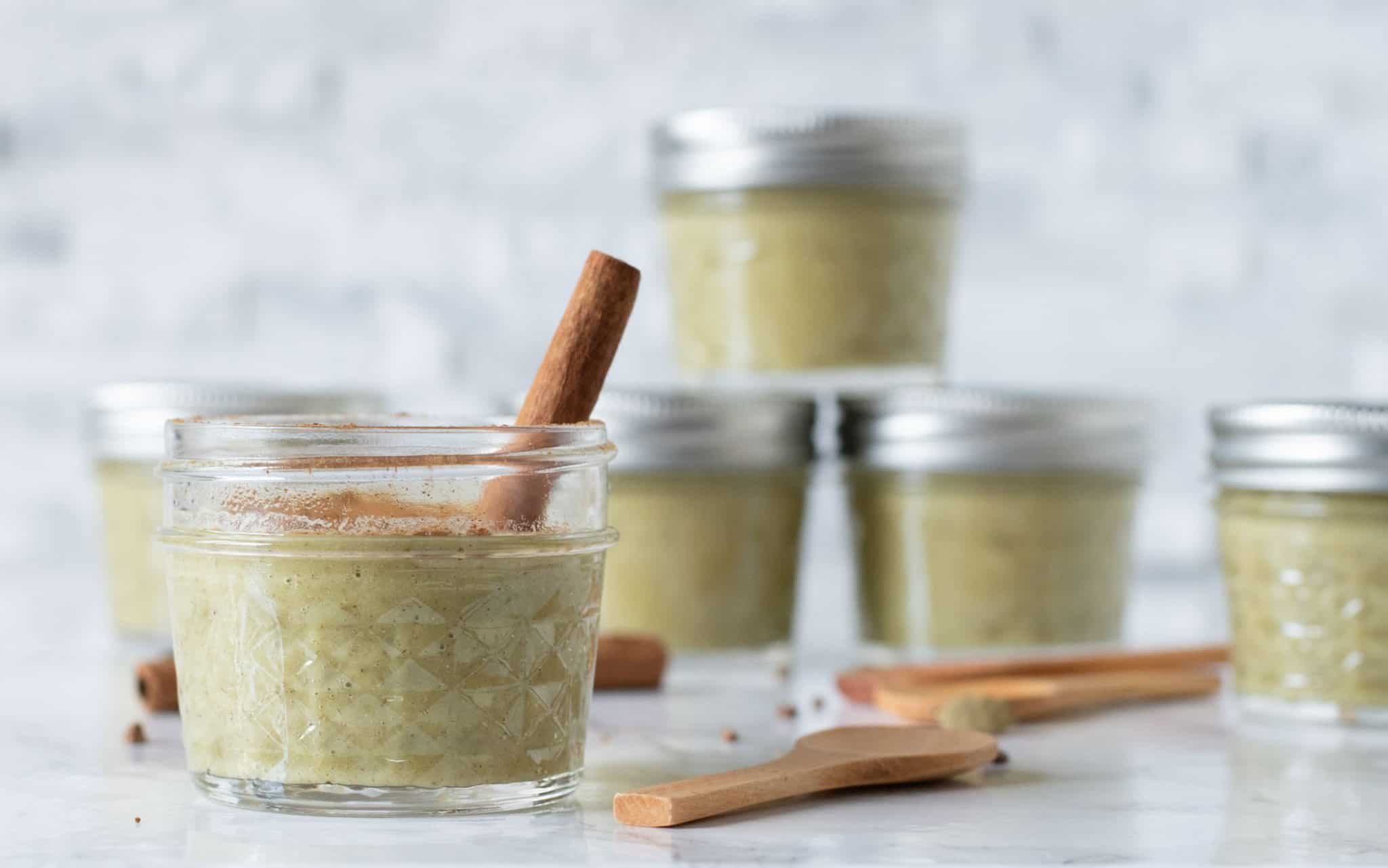 Cinnamon Cardamom Zucchini Pudding