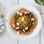 Cincinnati Chili in a bowl