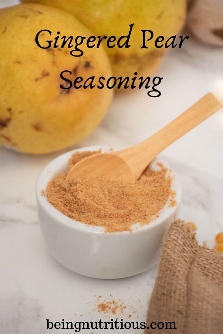 Gingered Pear Seasoning